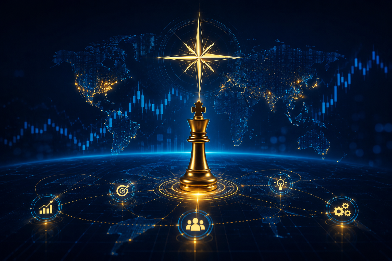 Strategic leadership at the center of global markets and integrated business systems